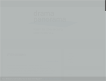 Tablet Screenshot of drama-panorama.com